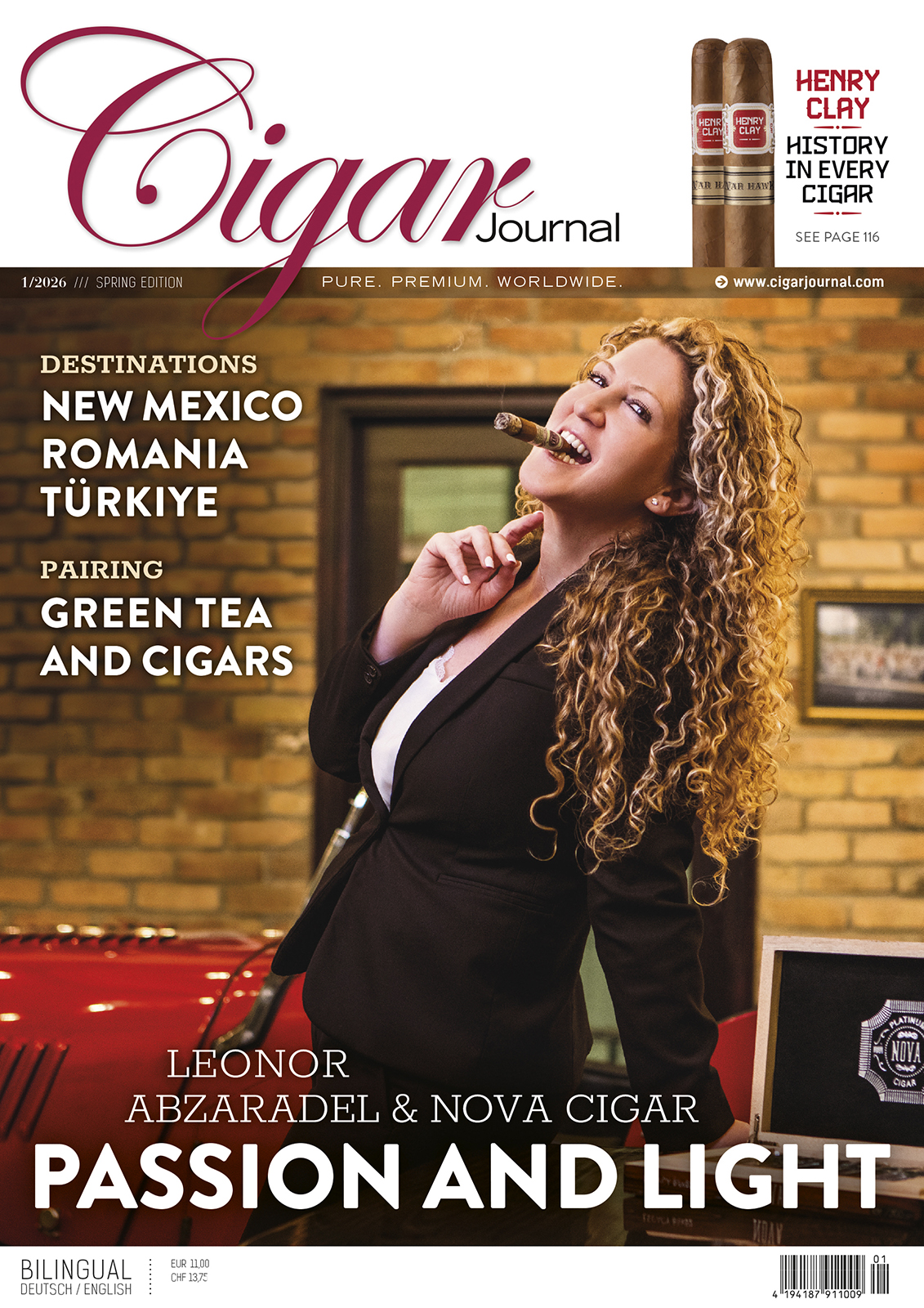 Cigar Journal Spring 2026 blind tasting and Ara’o Cebú Robusto review