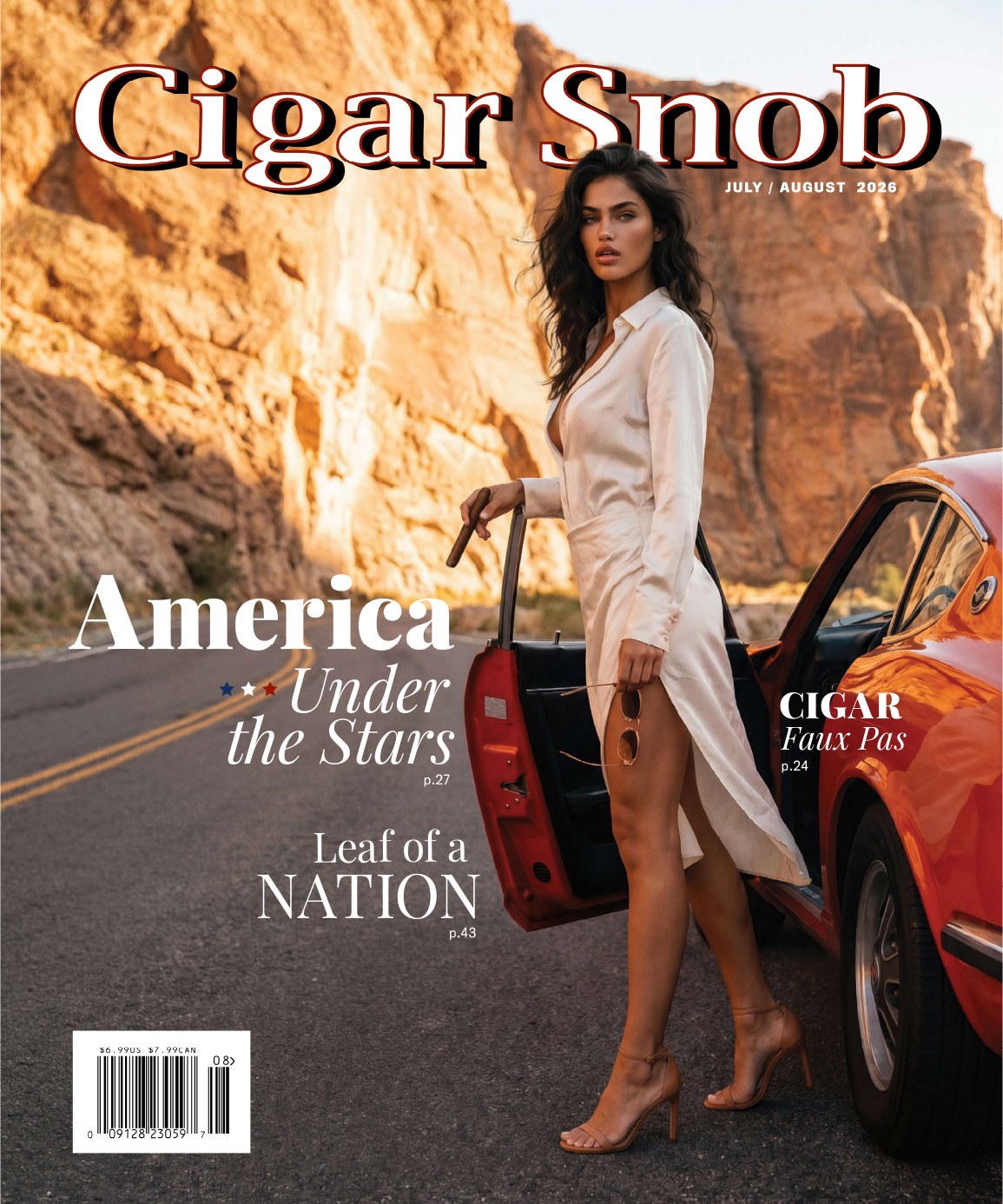 Cigar Snob magazine, July / August 2026 cover